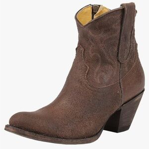 Tri star leather boots 8.5 chocalate color